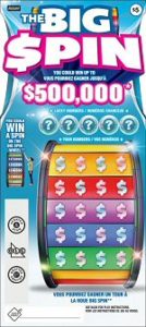 The Big Spin Lottery Ticket