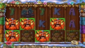tiki Vikings Slot by Just for the Win at Microgaming online casinos