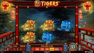 9 Tigers Slot by Wazdan Games