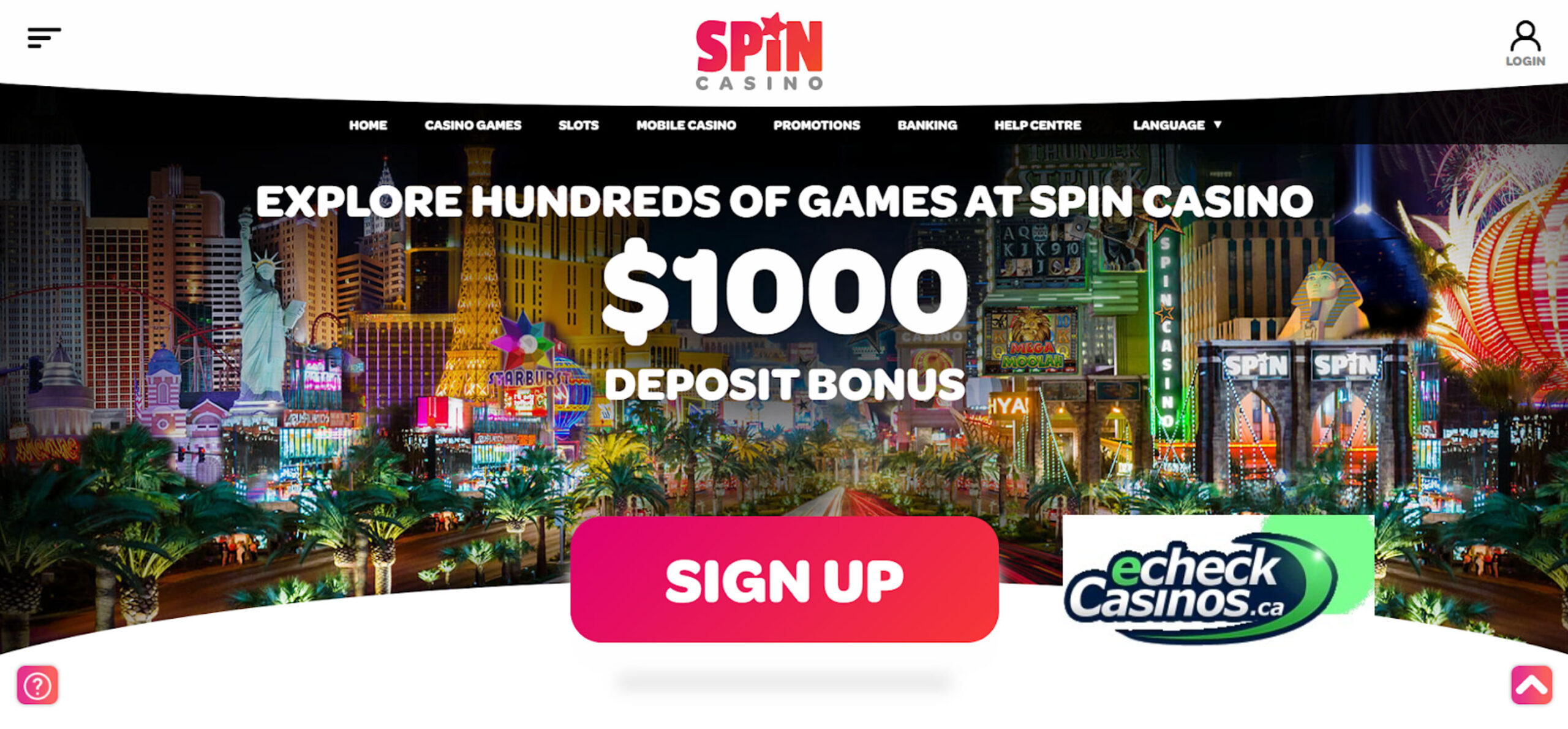Spin Casino eCheck Review