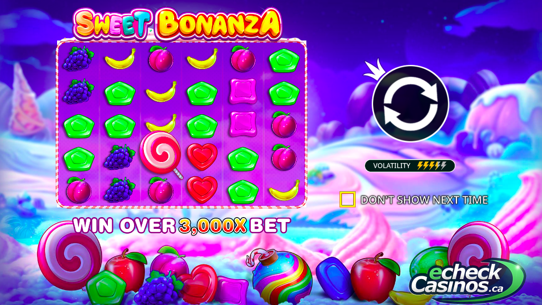 Sweet Bonanza eCheck slot machine