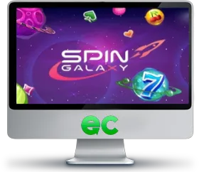 Spin Galaxy iMac screen