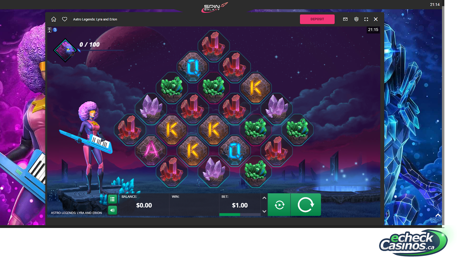 Astro Legends Gameplay Screenshot