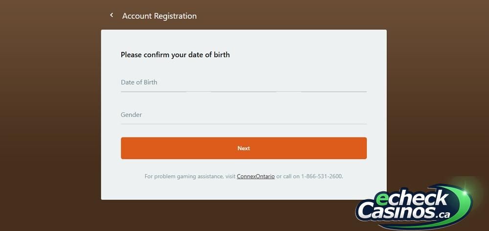 Captain cooks registration part 2 : date of birth