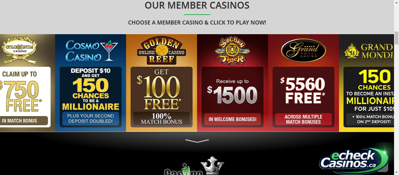 Casino Reward Member brands