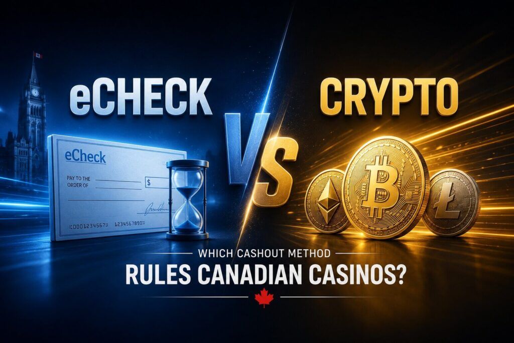 eCheck vs Crypto Withdrawal Speeds featured image